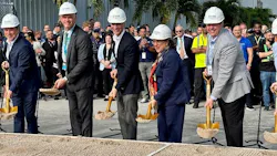 AAR CORP., a leading provider of aviation services to commercial and government operators, MROs, and OEMs, broke ground on its new maintenance, repair, and overhaul facility in Miami earlier today. More than 400 attendees gathered to celebrate the occasion, where AAR’s Chairman, President and CEO John M. Holmes expressed appreciation for the collaborative efforts that are making the expansion possible. United Airlines’ Vice President of Tech Ops – Heavy Maintenance James Crane, Miami International Airport Director and CEO Ralph Cutié, and Miami-Dade County Mayor Daniella Levine Cava also shared their enthusiasm for the project in prepared remarks. AAR’s new 114,000 square foot facility is being constructed adjacent to the Company’s existing hangar at Miami International Airport and will increase maintenance capacity at AAR’s airframe MRO by 33%. The new three-bay facility will support a dedicated narrow body maintenance commitment from United Airlines and create more than 200 jobs in Miami. Miami-Dade County has committed to reimbursing the cost of constructing the facility, which is expected to be operational in October of 2025. “As a leader in international passengers and cargo, MIA is one of the busiest and best mega airports in the country - and AAR’s significant infrastructure investment only advances our local aviation industry,” said Miami-Dade County Mayor Daniella Levine Cava. “This expansion will strengthen the robust training and repair programs AAR is known for and bring more than 200 new jobs to Miami-Dade County.” “The construction of this facility is an important step in AAR’s growth strategy that enables us to best serve our valued customers. We are enthusiastic that our expansion in Miami will create career opportunities and continue to strengthen the aviation industry in south Florida,” said Holmes. “I would like to extend special thanks to United, the Miami-Dade Board of County Commissioners, Miami International Airport, and all federal, state, and local partners.” AAR CORP., a leading provider of aviation services to commercial and government operators, MROs, and OEMs, broke ground on its new maintenance, repair, and overhaul facility in Miami earlier today. More than 400 attendees gathered to celebrate the occasion, where AAR’s Chairman, President and CEO John M. Holmes expressed appreciation for the collaborative efforts that are making the expansion possible. United Airlines’ Vice President of Tech Ops – Heavy Maintenance James Crane, Miami International Airport Director and CEO Ralph Cutié, and Miami-Dade County Mayor Daniella Levine Cava also shared their enthusiasm for the project in prepared remarks. AAR’s new 114,000 square foot facility is being constructed adjacent to the Company’s existing hangar at Miami International Airport and will increase maintenance capacity at AAR’s airframe MRO by 33%. The new three-bay facility will support a dedicated narrow body maintenance commitment from United Airlines and create more than 200 jobs in Miami. Miami-Dade County has committed to reimbursing the cost of constructing the facility, which is expected to be operational in October of 2025. “As a leader in international passengers and cargo, MIA is one of the busiest and best mega airports in the country - and AAR’s significant infrastructure investment only advances our local aviation industry,” said Miami-Dade County Mayor Daniella Levine Cava. “This expansion will strengthen the robust training and repair programs AAR is known for and bring more than 200 new jobs to Miami-Dade County.” “The construction of this facility is an important step in AAR’s growth strategy that enables us to best serve our valued customers. We are enthusiastic that our expansion in Miami will create career opportunities and continue to strengthen the aviation industry in south Florida,” said Holmes. “I would like to extend special thanks to United, the Miami-Dade Board of County Commissioners, Miami International Airport, and all federal, state, and local partners.”
