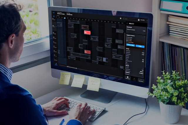 GS RegionMaster is designed for small- to medium-sized operations that follow recurring patterns. The user is equipped with a dashboard that gives an overview of an entire region. Stations with irregularities are highlighted. To resolve conflicts, the user is supported by the system.
