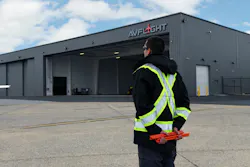 Aircraft marshallers guide aircraft as they are taxiing, parking and sometimes during towing operations. Additional responsibilities given to marshallers include monitoring aircraft for abnormal operations, such as doors or panels left open and leaks. Aircraft marshallers guide aircraft as they are taxiing, parking and sometimes during towing operations. Additional responsibilities given to marshallers include monitoring aircraft for abnormal operations, such as doors or panels left open and leaks.