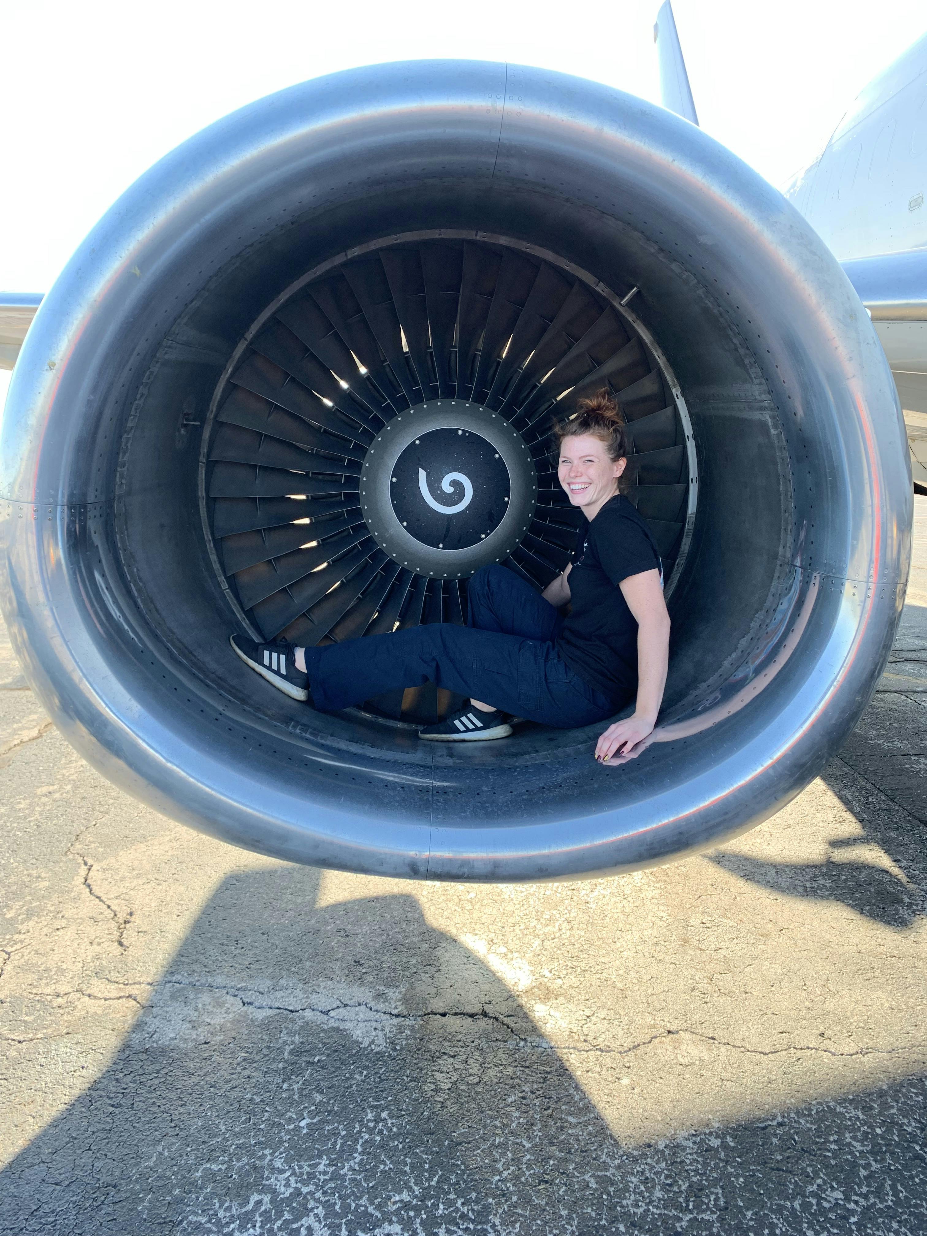 Heaven Leigh Ward, A&P Technician, Sierra Air Services/Interjet West Airlines
