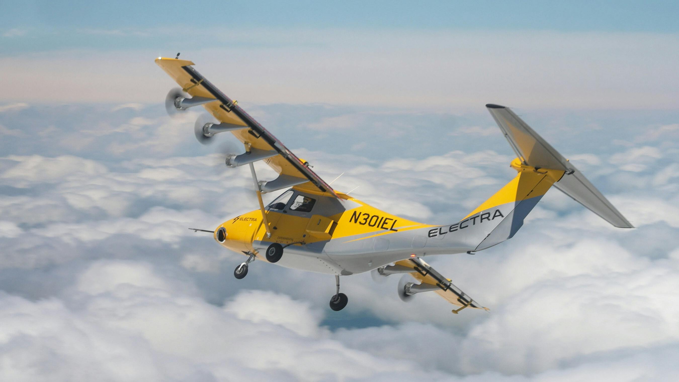 Durig the flight test campaign, the longest flight lasted 1 hour 43 minutes, and the EL-2 Goldfinch reached an altitude of 6,500 feet.