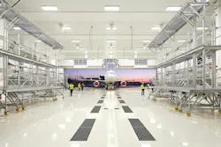 First aircraft (A321) arriving at the new MAAS hangar in Hamburg, December 2012 First aircraft (A321) arriving at the new MAAS hangar in Hamburg, December 2012