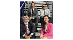 In the photo, Yanic Roy, President and CEO of the MET, Mehran Ebrahimi, Tenure Full Professor at ESG-UQAM, Pablo Rodriguez, Minister of Transport of Canada, Catherine Fournier, Mayor of Longueuil In the photo, Yanic Roy, President and CEO of the MET, Mehran Ebrahimi, Tenure Full Professor at ESG-UQAM, Pablo Rodriguez, Minister of Transport of Canada, Catherine Fournier, Mayor of Longueuil