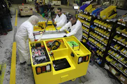 Conversion kits are versatile and can be used across various GSE types, including cargo tractors, baggage tractors and pushbacks Conversion kits are versatile and can be used across various GSE types, including cargo tractors, baggage tractors and pushbacks