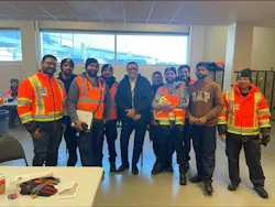 Calgary team members with Unifi CEO Gautam Thakkar. Calgary team members with Unifi CEO Gautam Thakkar.