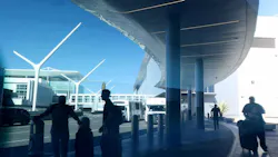 LOS ANGELES, CA - OCTOBER 29, 2025 -- Travelers are reflected in a Terminal 4 window at Los Angeles International Airport on October 29, 2025. This is the second day that air traffic controllers will not receive a paycheck due to the U.S. government shut down, even as controllers work mandatory overtime six days a week and 10 hours a day. (Genaro Molina/Los Angeles Times) LOS ANGELES, CA - OCTOBER 29, 2025 -- Travelers are reflected in a Terminal 4 window at Los Angeles International Airport on October 29, 2025. This is the second day that air traffic controllers will not receive a paycheck due to the U.S. government shut down, even as controllers work mandatory overtime six days a week and 10 hours a day. (Genaro Molina/Los Angeles Times)