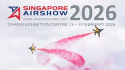 A flyer for the Singapore Air Show 2026 A flyer for the Singapore Air Show 2026