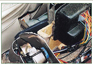 Note how the reciprocating saw cut through all materials encountered on the van in Plano.