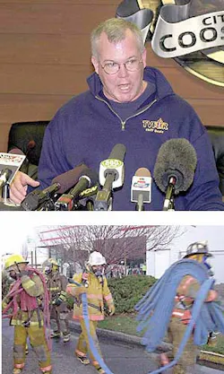 Tim Birr, division chief with the Tualatin Valley Fire Tim Birr, division chief with the Tualatin Valley Fire