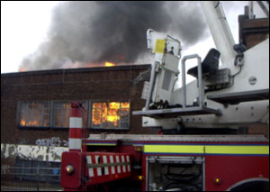 Fires like the one above cannot be dealt with by first arriving Crews, plan for where you.