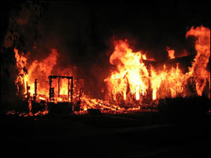 Fully Involved House