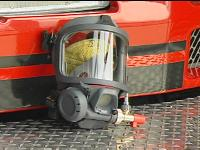 The added amplifier to the air mask will make communication easier.