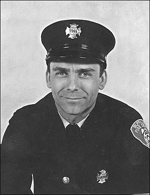 This undated photo provided by the Buffalo Fire Department shows Buffalo Firefighter Donald Herbert. Herbert was fighting a house fire Dec. 29, 1995, when the roof collapsed, burying him under debris which left him brain-damaged and mostly mute. For the first time in 10 years Saturday, April 30, 2005, he asked to speak to his wife at the nursing home in Orchard Park, N.Y., where he has lived for more than seven years. (AP Photo/Buffalo Fire Department via Buffalo News)