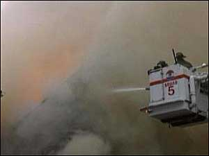 Officials couldn't say for sure what caused the fire.