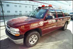 The New Orleans Fire Department RTACT unit that handled the majority of hazmat responses during the hurricanes. The New Orleans Fire Department RTACT unit that handled the majority of hazmat responses during the hurricanes.