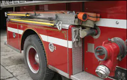 Take a little time to step back and evaluate your operation. This pumper was upgraded by mounting a two-inch, 250-gpm, low-pressure attack line within easy reach and then mounting new truck tools in spots that are easy to access. These hooks replaced old, splintered wood-handle pike poles that were mounted over the hosebed. Take a little time to step back and evaluate your operation. This pumper was upgraded by mounting a two-inch, 250-gpm, low-pressure attack line within easy reach and then mounting new truck tools in spots that are easy to access. These hooks replaced old, splintered wood-handle pike poles that were mounted over the hosebed.