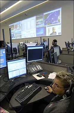 Velda Norristakes takes calls at the Unified Communications Center, Sept. 26 in Washington, D.C. Velda Norristakes takes calls at the Unified Communications Center, Sept. 26 in Washington, D.C.