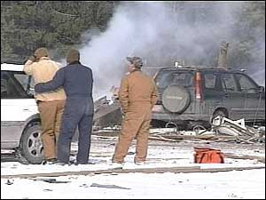 There have been many injuries and at least nine of them are serious.