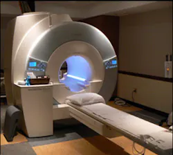 The typical MRI unit set up in a medical facility. The typical MRI unit set up in a medical facility.