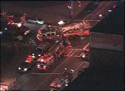 The department said a total of 10 other firefighters and civilians were hurt, but their injuries were not considered life-threatening. The department said a total of 10 other firefighters and civilians were hurt, but their injuries were not considered life-threatening.