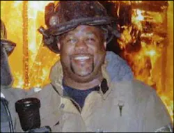 Firefighter Walt Harris, 37, of the Detroit Fire Department. Firefighter Walt Harris, 37, of the Detroit Fire Department.