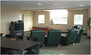 View of the day use room.Photos by Justin Lee Steidinger