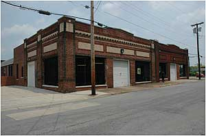 This is a view of the adjacent parking garage for the firefighters' personal vehicles.Photos by Bruce Garner