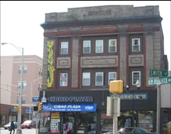 Photo 1: The commercial area underneath the living space increases the life hazard risk exponentially in the event of a fire on the first floor. Photo 1: The commercial area underneath the living space increases the life hazard risk exponentially in the event of a fire on the first floor.