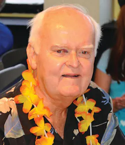 Bob Barraclough is applauded for his service during an event at Firehouse Expo 2010. Bob Barraclough is applauded for his service during an event at Firehouse Expo 2010.
