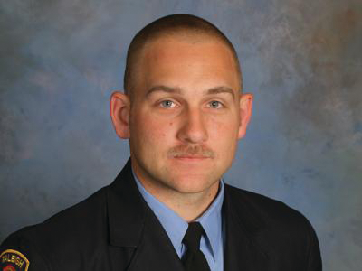 Firefighter Will Smith was sleeping in his firehouse when a stray bullet flew over his bed, inches away from him.