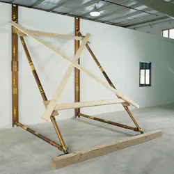 Figure 6. This is a Paratech’s Raker Shore System. Figure 6. This is a Paratech’s Raker Shore System.