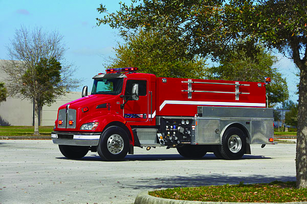 The Crimson Fire Classic Series tanker.