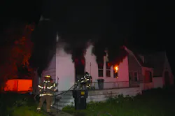 DETROIT, MI, MAY 24, 2011 – Sixth Battalion companies responded to a reported dwelling fire. On arrival, Truck 31 reported a working fire in an occupied dwelling. Engine 58 performed an aggressive interior attack using two lines and the fire was under control in 20 minutes. Engines 58, 38 and 50, Ladder 31, Squad 6 and Chief 9 responded to the incident. DETROIT, MI, MAY 24, 2011 – Sixth Battalion companies responded to a reported dwelling fire. On arrival, Truck 31 reported a working fire in an occupied dwelling. Engine 58 performed an aggressive interior attack using two lines and the fire was under control in 20 minutes. Engines 58, 38 and 50, Ladder 31, Squad 6 and Chief 9 responded to the incident.