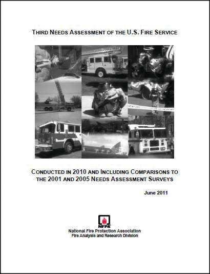 The NFPA's Third Needs Assessment of the U.S. Fire Service shows extensive fire service needs across the board.