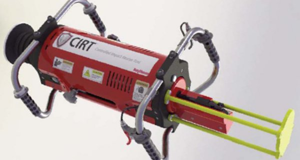 The Cincinnati Fire Department is one of six in the nation to receive the CIRT -- a piece of equipment that shortens rescue time considerably.