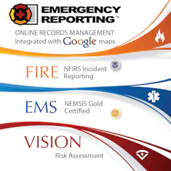 Emergency Reporting is a powerful web-based service where first responders access fire, EMS and risk assessment reporting and records management services to enter incident reports, manage resources and more. The company has introduced its Google Maps Integration! Map Incidents, Hydrants and Occupancies; use advanced filtering to pinpoint incidents by type. Emergency Reporting is a powerful web-based service where first responders access fire, EMS and risk assessment reporting and records management services to enter incident reports, manage resources and more. The company has introduced its Google Maps Integration! Map Incidents, Hydrants and Occupancies; use advanced filtering to pinpoint incidents by type.