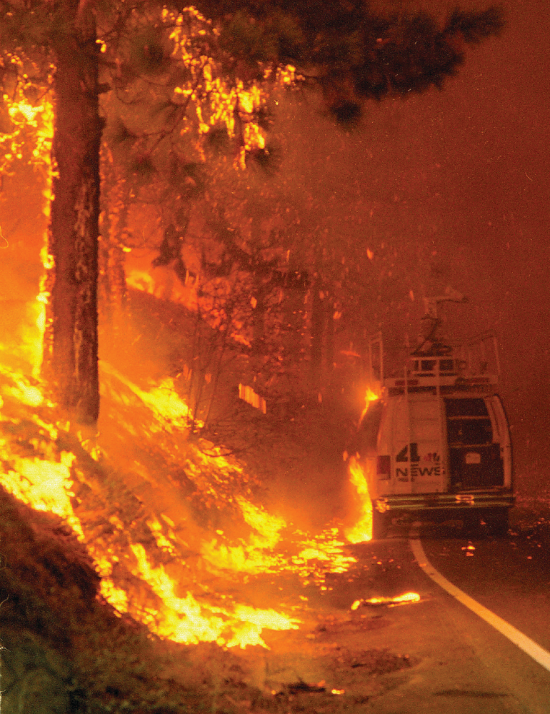 News media want to be close to the action, but who is responsible when they are in danger? Photo by Mike Meadows