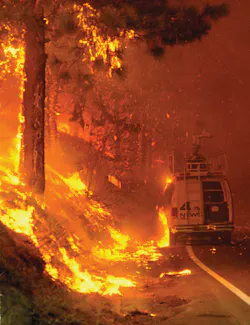 News media want to be close to the action, but who is responsible when they are in danger? Photo by Mike Meadows News media want to be close to the action, but who is responsible when they are in danger? Photo by Mike Meadows