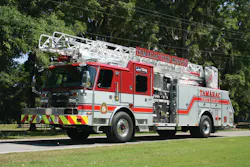 Tamarac, FL, Fire Rescue has taken delivery of an E-ONE HP 78 Sidestacker aerial. Tamarac, FL, Fire Rescue has taken delivery of an E-ONE HP 78 Sidestacker aerial.