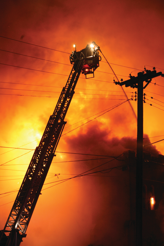 Walker Community Church fire