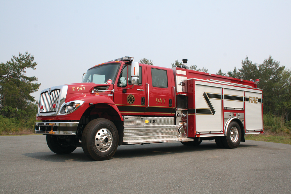 The E-ONE eMAX technology can be incorporated into commercial, above, or custom cabs and chassis.