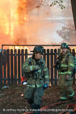 Flames tore through three multi-family buildings in Manchester, N.H. on Aug. 13 as approximately 100 firefighters battled to keep the blaze from spreading. Flames tore through three multi-family buildings in Manchester, N.H. on Aug. 13 as approximately 100 firefighters battled to keep the blaze from spreading.