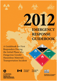 The 2012 Emergency Response Guidebook (ERG) is distributed to emergency responders nationwide through state coordinators in every state.