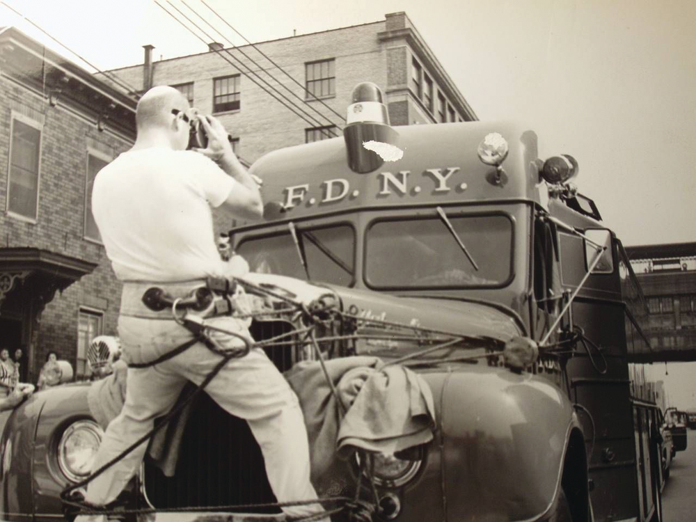 High-tech filming for its day, the early 1960s NBC-TV program &ldquo;DuPont Show of the Week: Fire Rescue&rdquo; featured FDNY Rescue 1 in what was perhaps one of the first reality TV shows. Airing for the first time on Sept. 30, 1962, the documentary depicted members as they responded to multiple-alarm fires, rescues, medical calls and other emergencies over a three-month period. Incidents included the death of a firefighter at a fire in the Hell&rsquo;s Hundred Acres section of Manhattan (today&rsquo;s SoHo) and a nine-alarm fire in a clothing store in Queens. The off-camera narrator was Walter Matthau.