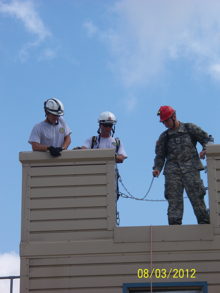Two different SAR agencies with entirely different command elements, training backgrounds and organizational structures work together to control and conduct a training exercise.