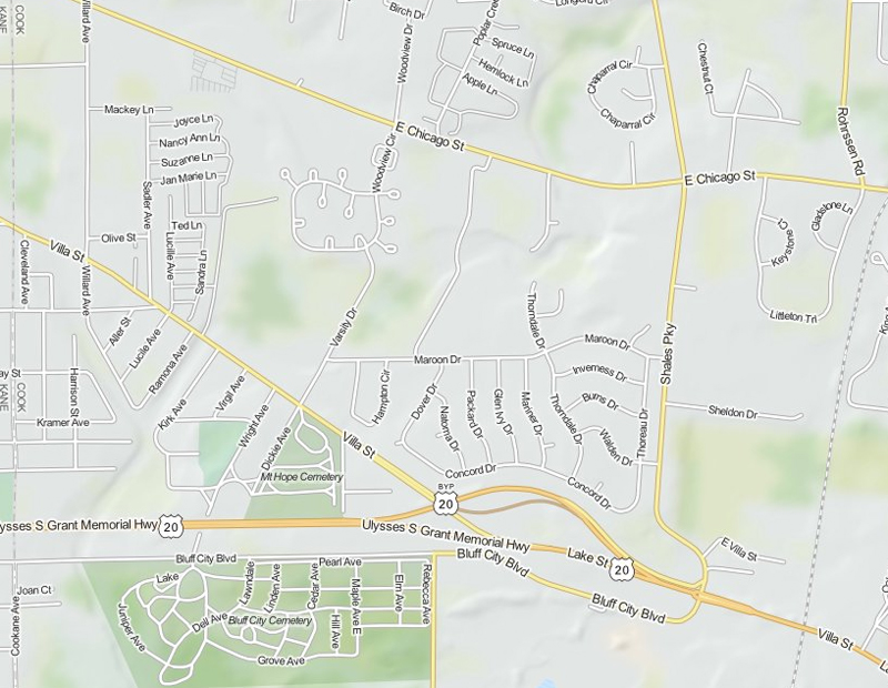 A quick scan of MapQuest for this neighborhood shows a number of cul-de-sacs, dead end streets and residential developments. Do you know how to get there quickly and find a water supply?