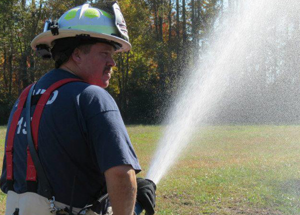 Knotts Island Volunteer Fire Department Chief Scott Morrison
