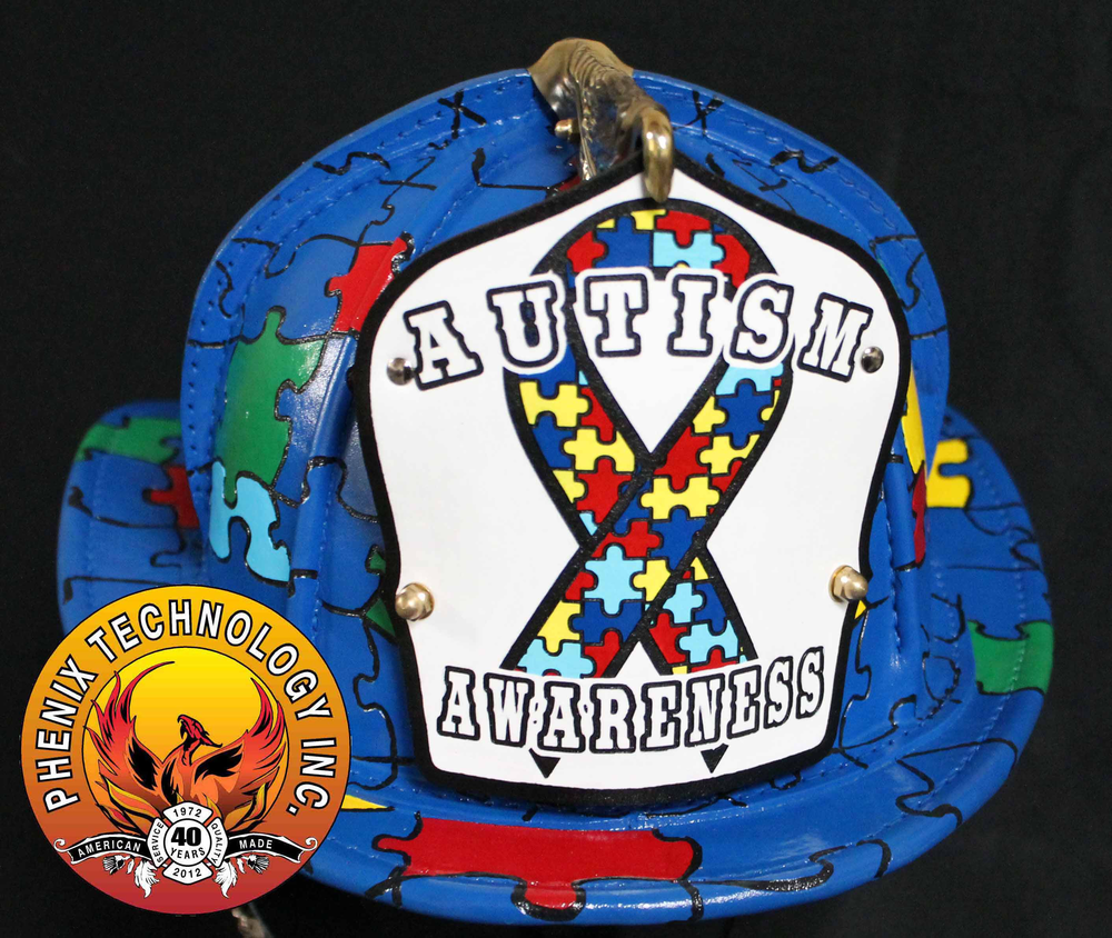 Autism Helmet With Logo Small 10927349