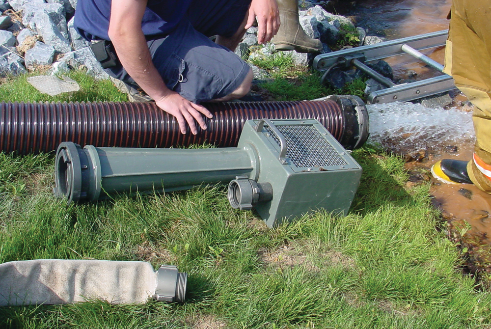 Using a drafting eductor can significantly increase water-delivery performance for a small-community fire department that must draft from difficult-to-access water sources.
