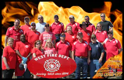Members of the West Vol. Fire Department held its annual BBQ cook-off in March. Members of the West Vol. Fire Department held its annual BBQ cook-off in March.